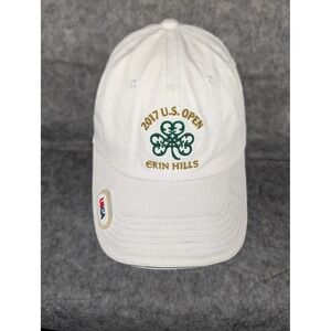 USGA 2017‎ U.S. Open Erin Hills Golf Cap White Embroidered Adjustable
